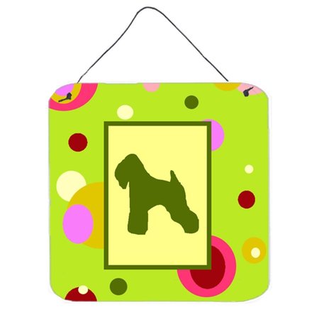 MICASA Wheaten Terrier Soft Coated Aluminium Metal Wall Or Door Hanging Prints MI628674